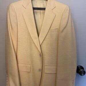 Peter England Yellow 37 Short Sport Jacket